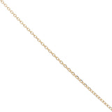 Collier doré étoile des vents martelée et labradorite 42 cm
