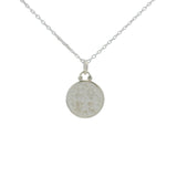 925 silver necklace with LOVE medal