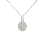 925 silver necklace with LOVE medal