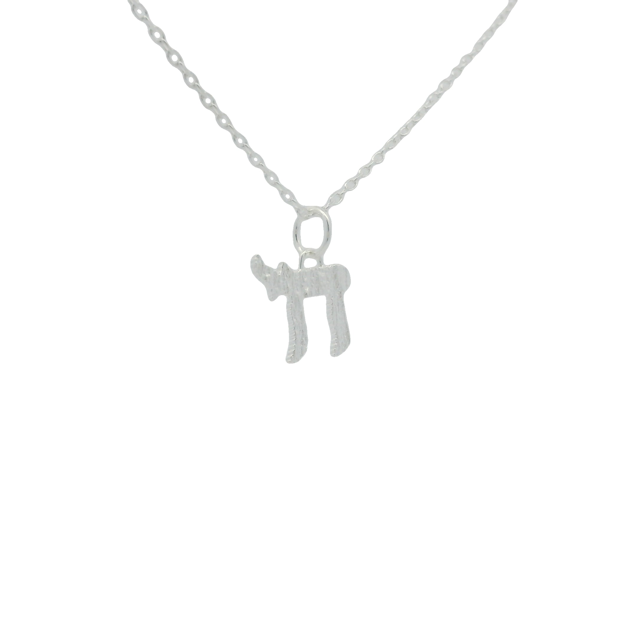 Collier argent 925 Haï martelé 42 cm