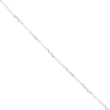 Eye stone and white zircons necklace