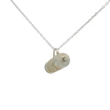 925 silver necklace large lucky talisman