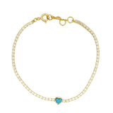GOLD ZIRCONIA BRACELET