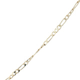 Collier doré croix en onyx rouge 50 cm