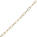 Collier doré croix onyx noire 60 cm