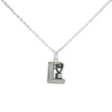 LOVE silver necklace