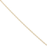 Collier doré médaille chiffre 13 zircons  42 cm