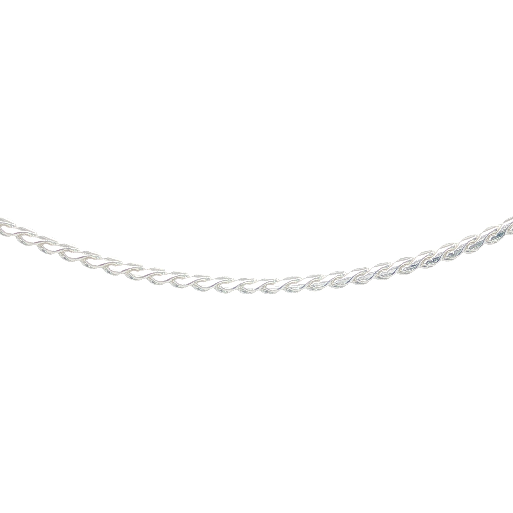 Collier argent maille egyptienne