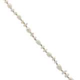 Collier doré Johri bazaar quartz rose perles de culture 42 cm
