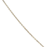 Collier doré tourmaline et couronnes dorées 42 cm