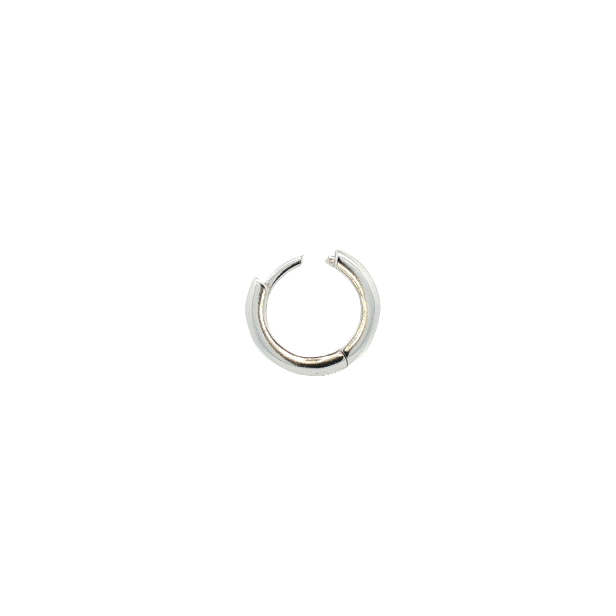 Mini créole bombée en argent 925