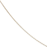 Collier doré petite fleur en tourmaline et perles de culture 42 cm