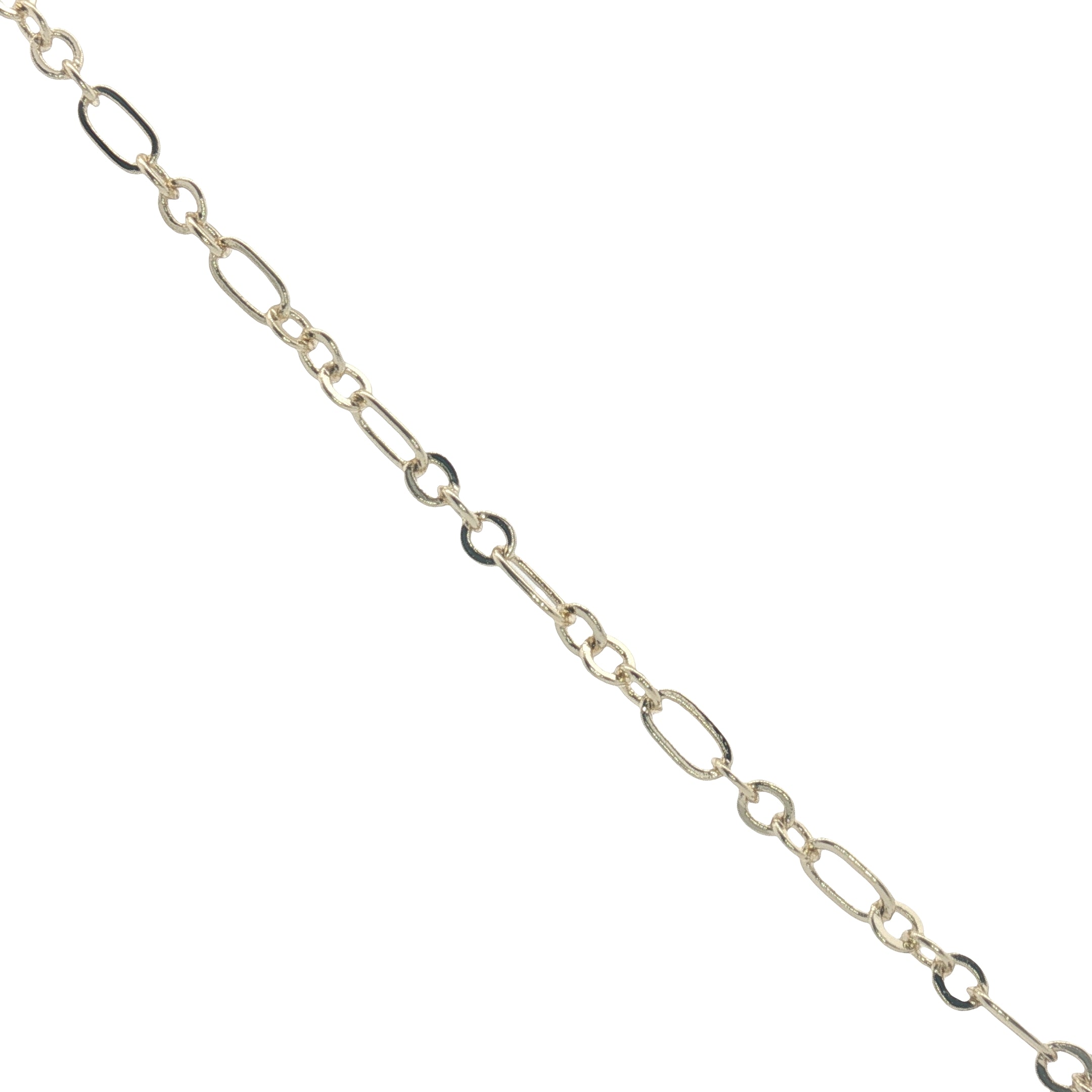 Collier doré poisson taillé dans la lapis lazulis 38 cm
