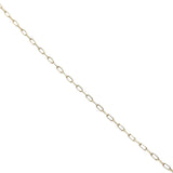 Collier doré poisson taillé dans la labradorite 42 cm
