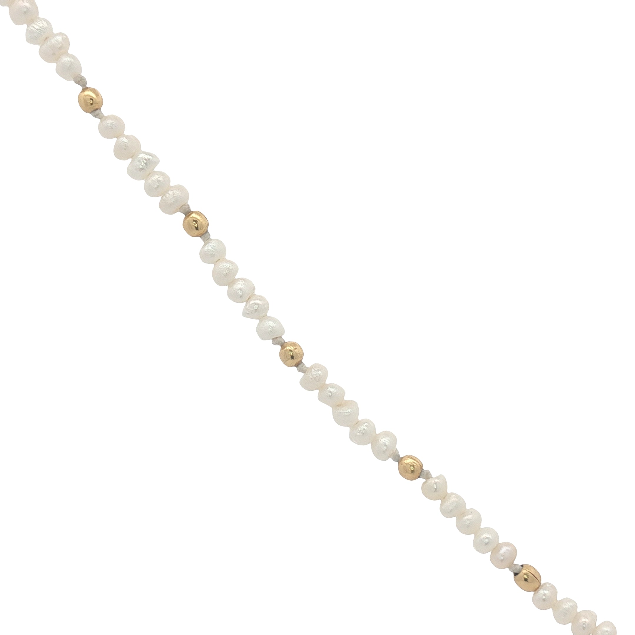 Collier doré médaille soleil et lune perles de culture 42 cm