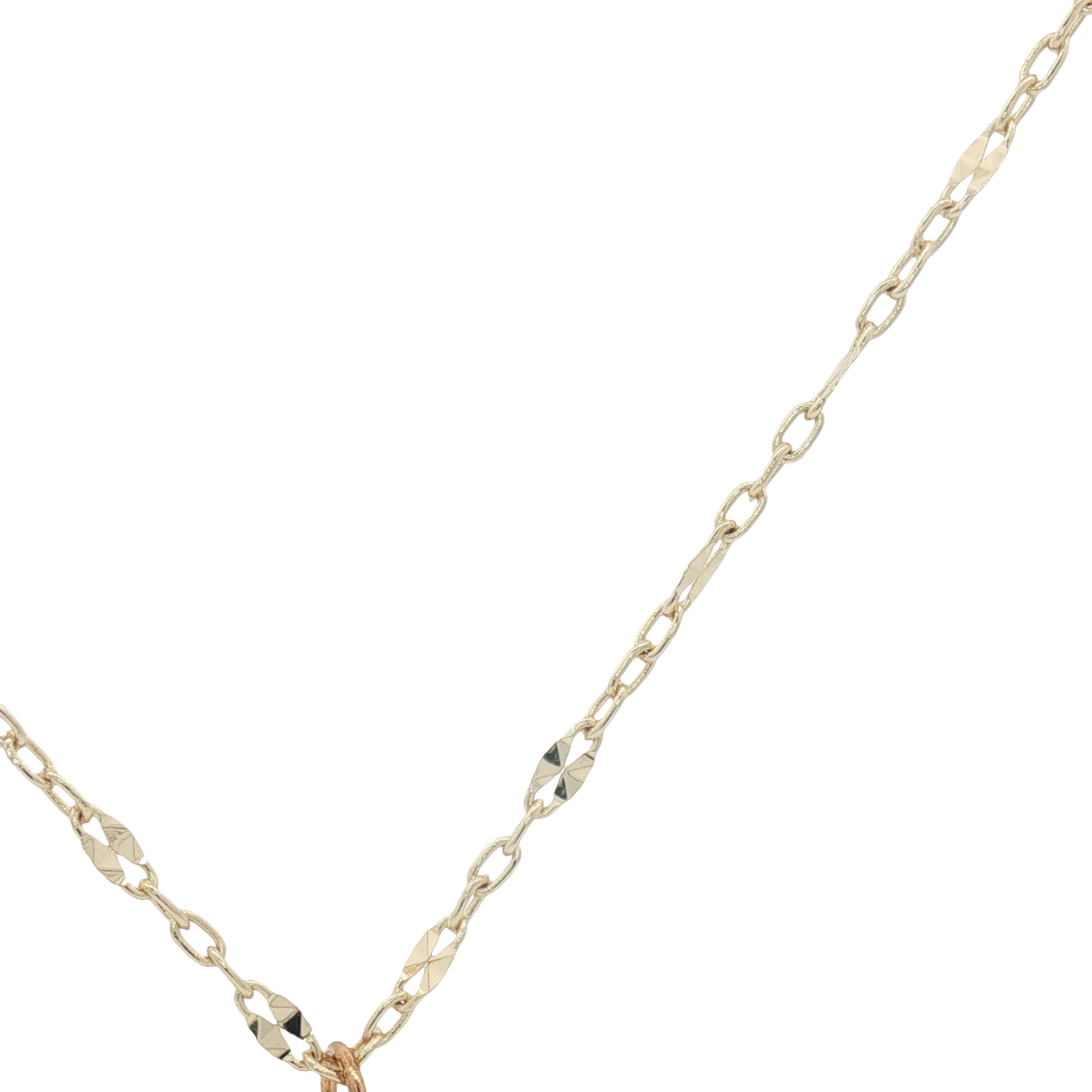 Collier doré médaillon pierre de lune et zircons 75 cm
