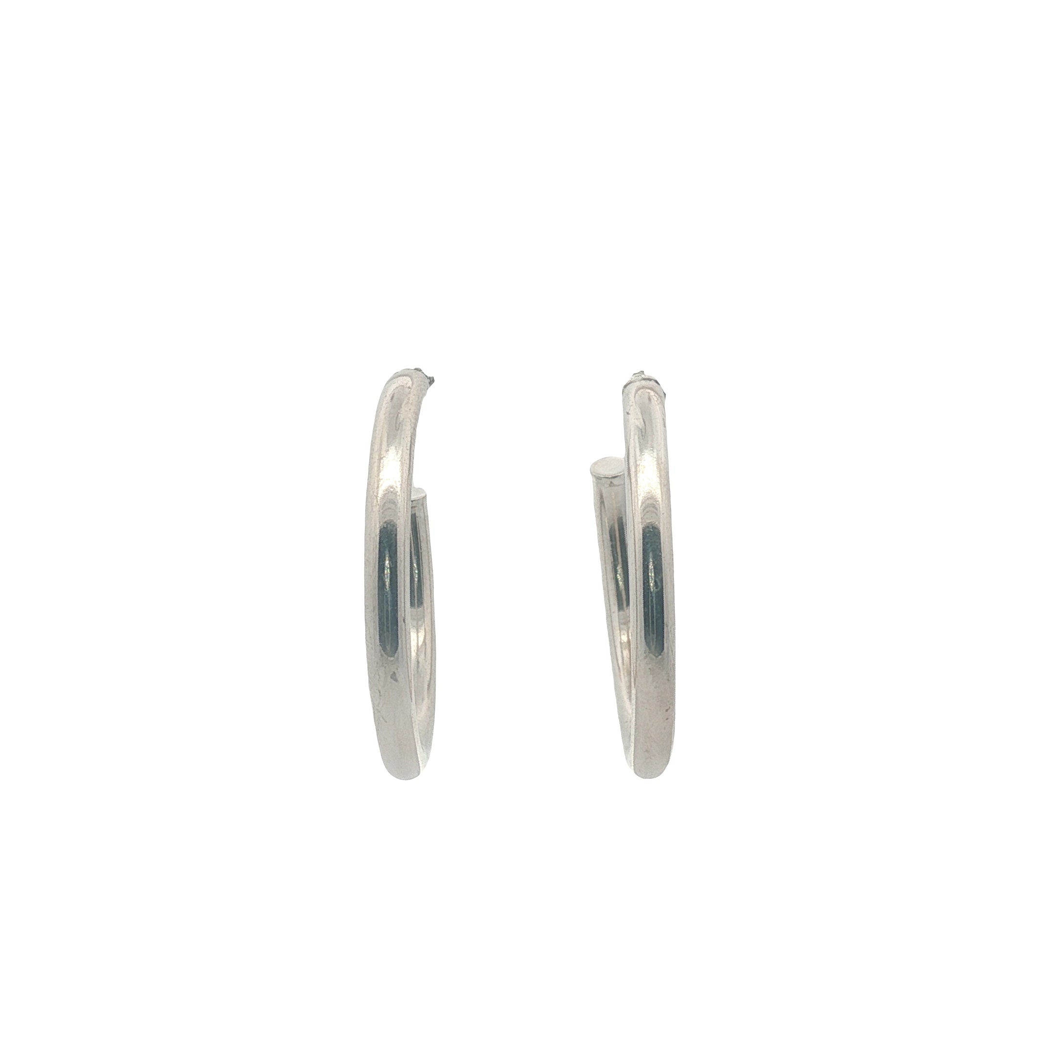 Créoles argent 925 3 mm