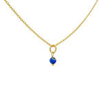 CHARM golden small blue eye