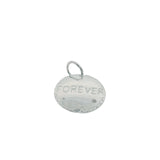 Charms argent 925 médaille "forever & always"