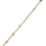 Collier doré original pendentif ovale pierre de lune et cage 50 cm