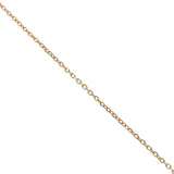 Collier doré pyramide zircons et onyx verte 42 cm