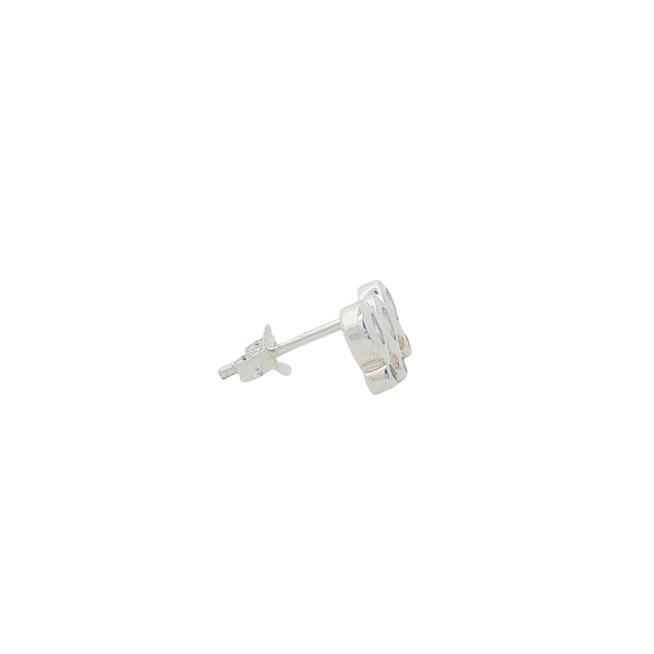 Boucles d'oreilles ear cuffs argent 925 trilogie de zircons