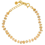 Bracelet duo de pierres en Citrine et Prehnite
