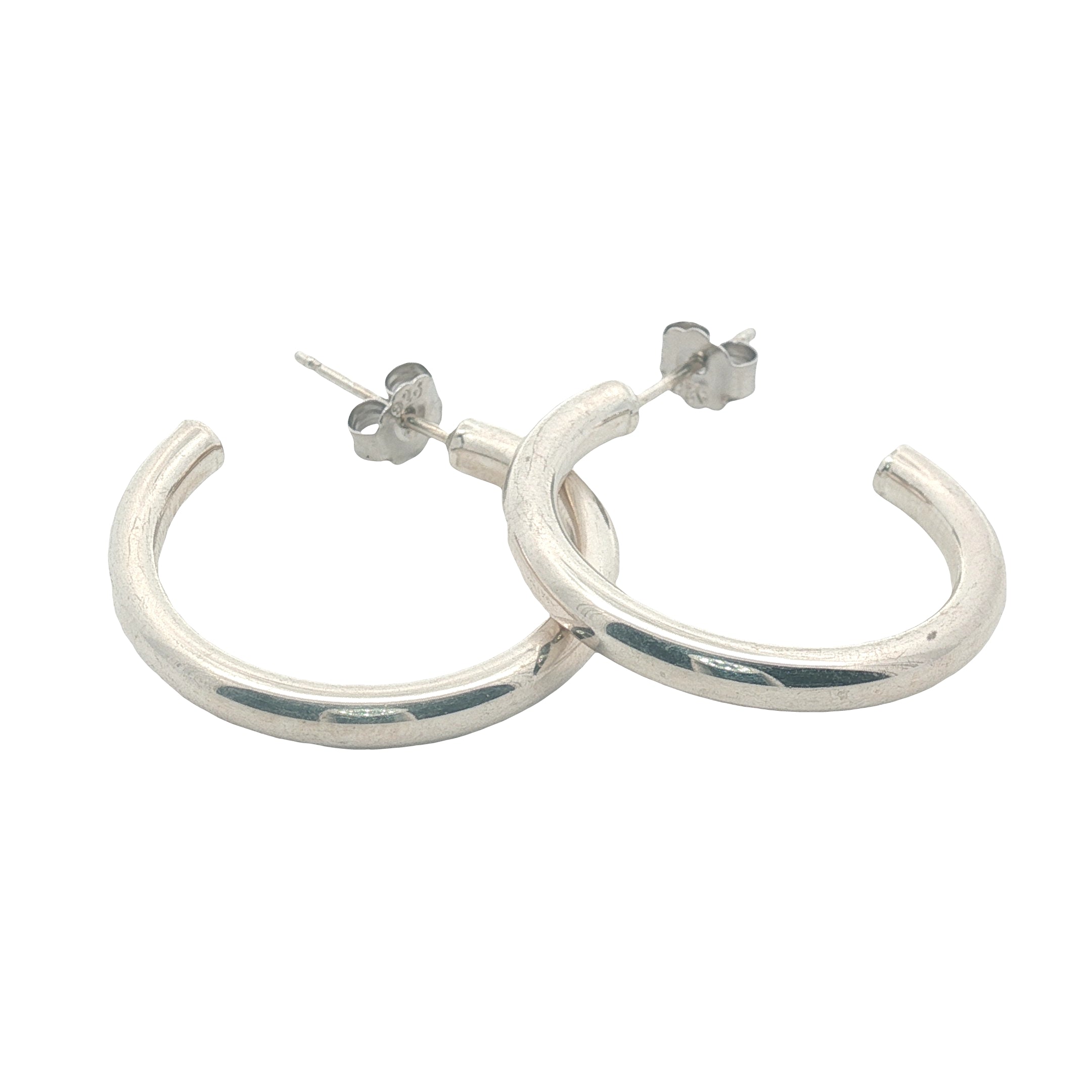 Créoles argent 925 3 mm