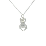 Scarab and protective eye necklace