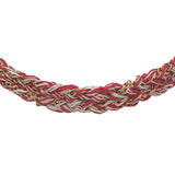GM braided cord and chain bracelets