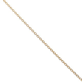 Collier doré flasque avec pierre naturelle et soleil 42 cm