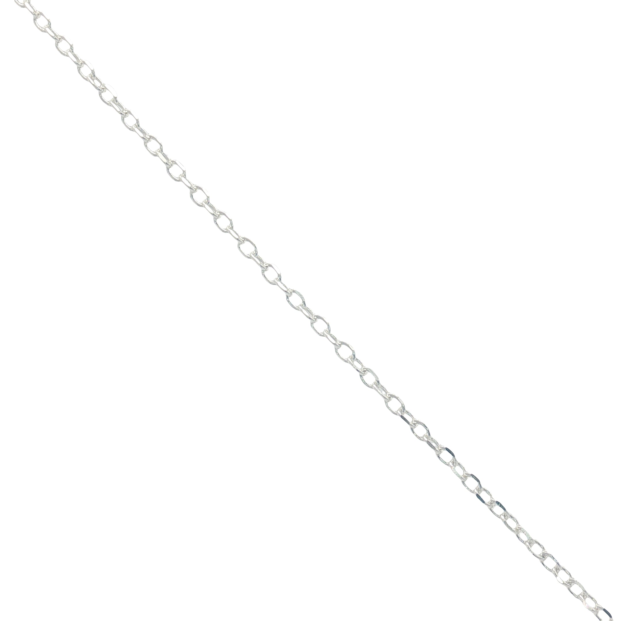 Collier argent 925 étoile des vents avec zircons 42 cm