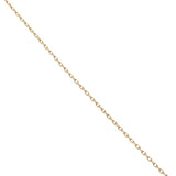 Lotus flower and zircon necklace