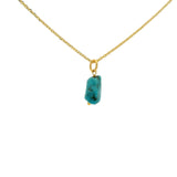 Turquoise drop necklace