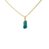 Turquoise drop necklace