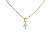 Gold and mother-of-pearl necklace