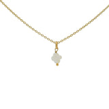 Gold and mother-of-pearl necklace