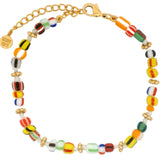 MULTI-STONE GOLD BRACELET