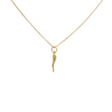 Collier piment doré 42 cm