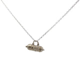 925 silver necklace and lucky talisman