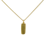 Collier doré boite Tabiz avec fleur 42 cm