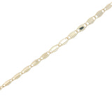 Collier doré médaillon lapis lazulis cabochon et cage dorée 50 cm