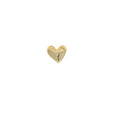 Golden heart buckle