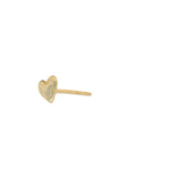 Golden heart buckle