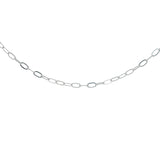Collier argent 925 maillons ovales