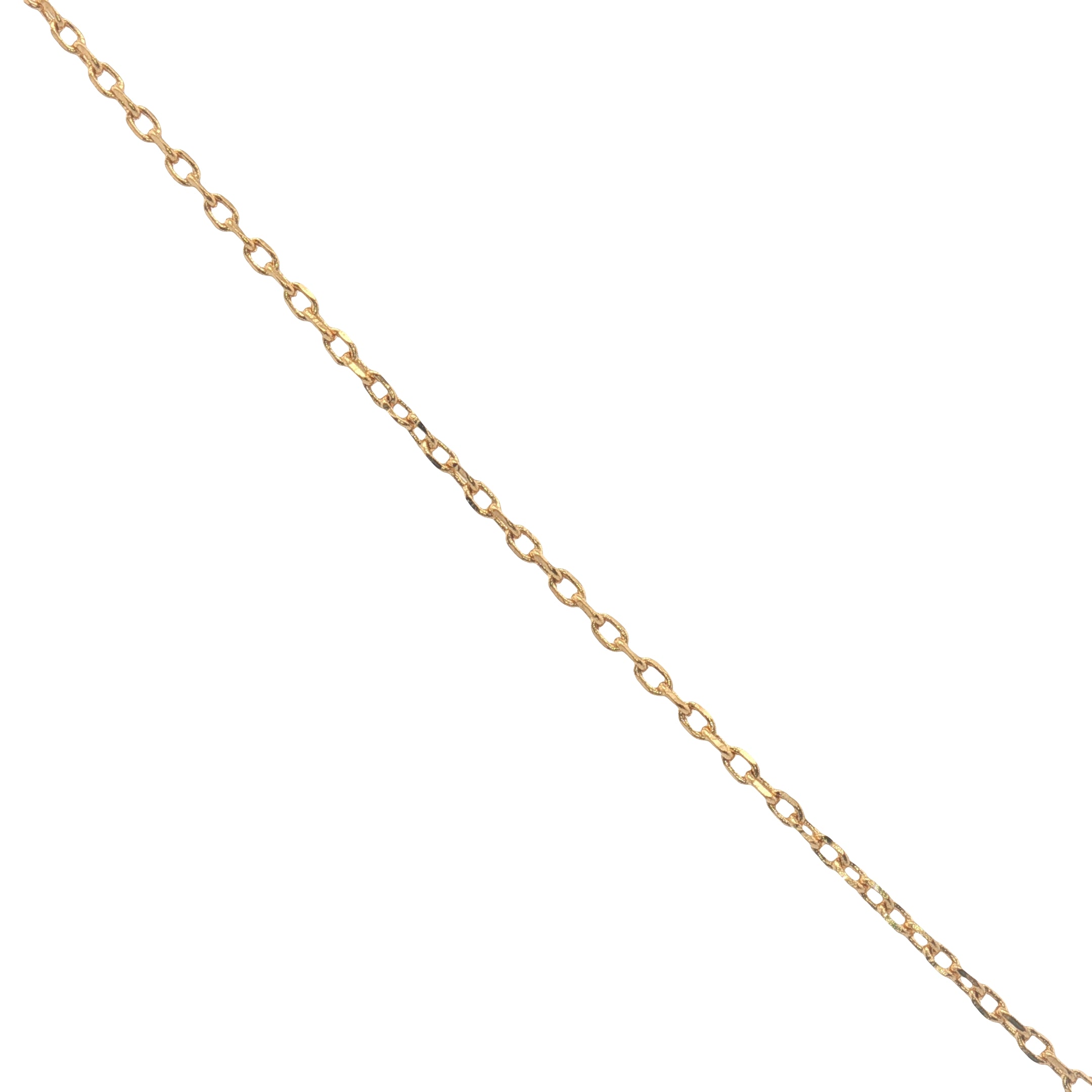 Collier doré grand trèfle en amazonite 40 cm