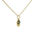 Heart and stone necklace