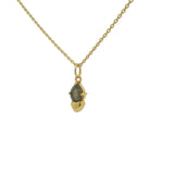 Heart and stone necklace