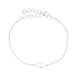 925 silver bracelet with small anchor link