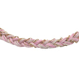 Braided cord and chain PM bracelets